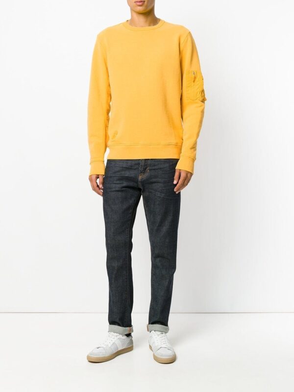 ⁦Patch Detail Sweatshirt⁩ – תמונה ⁦2⁩