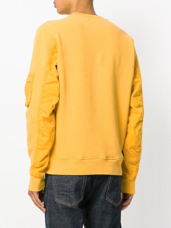 ⁦Patch Detail Sweatshirt⁩ – תמונה ⁦4⁩