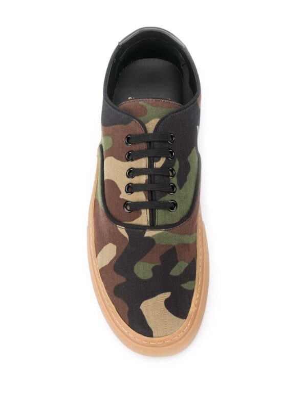 ⁦Canvas High-Top Sneakers⁩ – תמונה ⁦3⁩