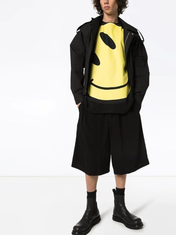 ⁦Smiley Print T-shirt⁩ – תמונה ⁦2⁩